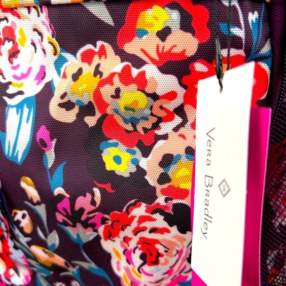 NWT Vera Bradley Lighten Up Journey Backpack - Indiana Blossoms - Picture 4 of 16